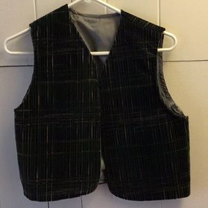 Velvet vest